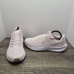 Nike Air Zoom Pegasus 40 Running Shoes Pearl Pink Women's Size 9